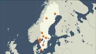 Brandskyddet på flyktingboenden kritiseras - Nyheterna (TV4)
