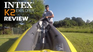 INTEX Explorer K2 Review - An In Depth Look at this inflatable kayak