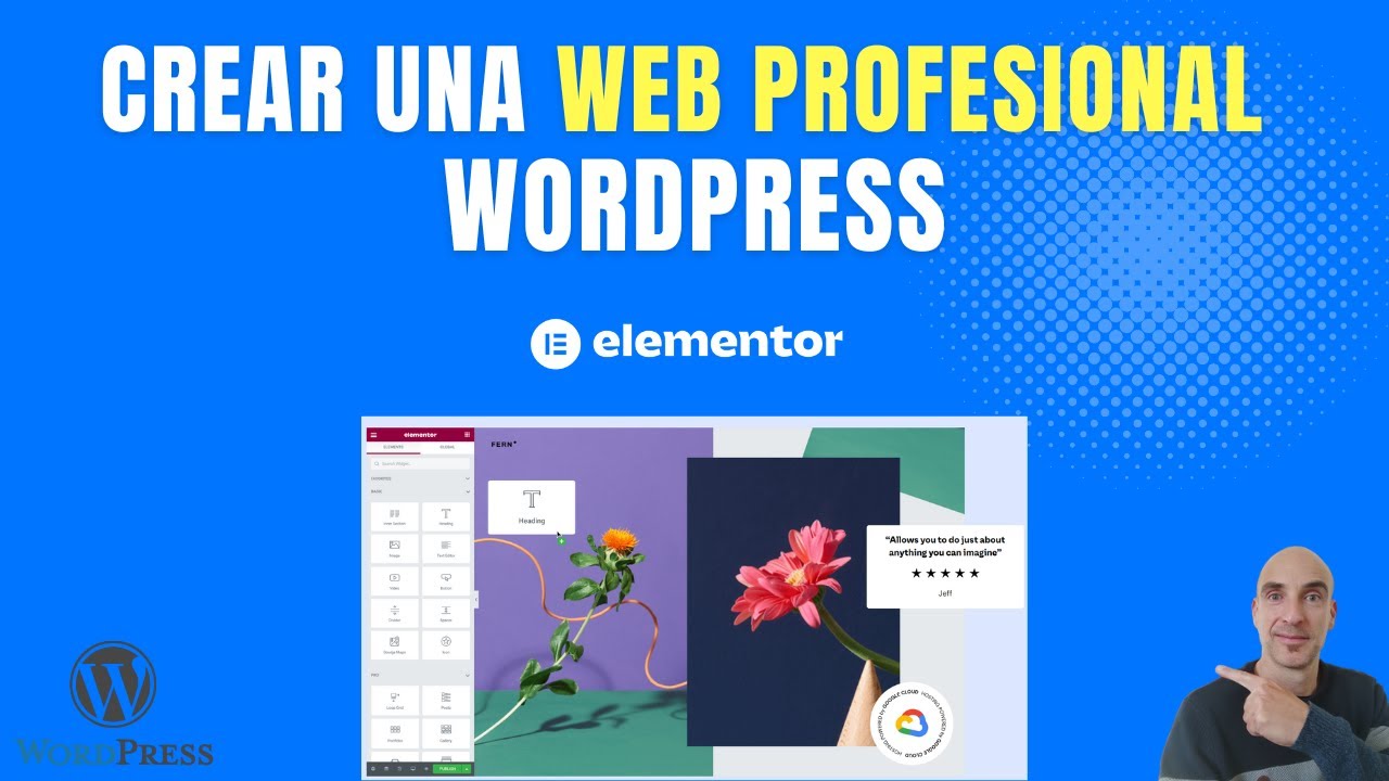 Cómo Crear Una Página Web Profesional En WordPress 2023 - La Forma Más ...