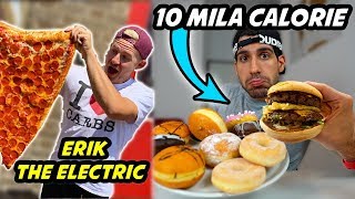 YOUTUBER AMERICANO DECIDE COSA MANGIO PER 24H *10000 kcal*