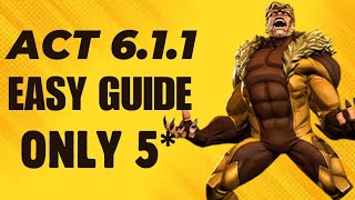 [2024] Act 6.1.1 EASY GUIDE - RETREAT NODE - TENTATIVE STEPS  MARVEL CONTEST OF CHAMPIONS