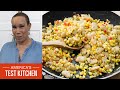 How to Make Succotash with Butter Beans, Corn, and Red Pepper