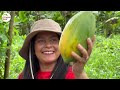 dejaron la ciudad para producir la tierra de su finca 🥥🦃 josué y elie