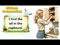 ☕ learn english in the kitchen for beginners important verbs u0026 vocabulary 🍽️