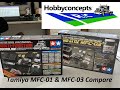 Tamiya MFC-01 and MFC-03 Comparison - Side by Side