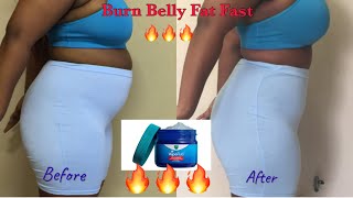 How To Get A Flat Stomach With Vicks Vapor Rub | RESULTS