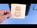 Comgrow Mini Laser Cutter Engraver What materials can be carved on?