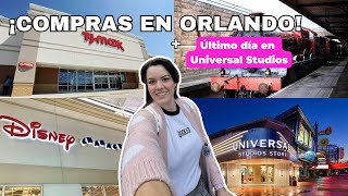 Compras en Orlando 🛍️ | Las mejores tiendas | Último día en Universal Studios