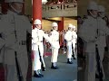 國父紀念館海軍儀隊『陸戰儀隊』：雙人槍法