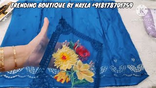 Chikankari Special Video 2025!!Original Pakistani Suits!! Adan Libas Serena \u0026 Zaria