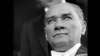 Ulu Önder Atatürk'ün Cumhuriyetin ilanıyla ilgili görüntüleri