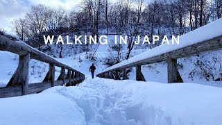 Backpacker Solo Trip | Walking in Japan |冬季日本单人游