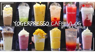 [SUB] 📷DSLR 카메라가 부서져도 나는 안 울어 아니 울어...나 울어...😭│YOGERPRESSO CAFE VLOG│요거프레소 카페 브이로그│ASMR│메리치즈│리얼수박주스│