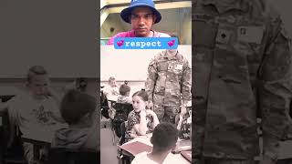 Respect. The soldiers coming home surprise family #respect #soldier #army #soldiercominghomesurprise