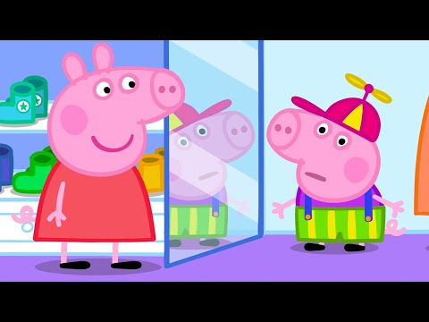 George's Clothes Shopping Trip Peppa Pig Official Full Episodes