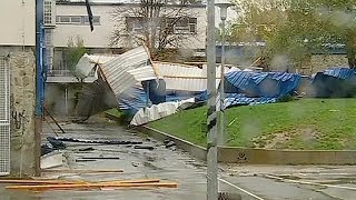 Starker Sturm in Teilen Kroatiens