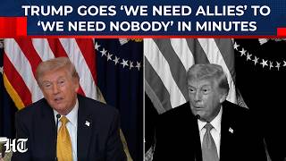 Trump's Rambling Meltdown: Begs for Ally Help on Iran, Then Denies Needing Anyone in Confused U-Turn