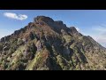 石鎚山登山・紅葉のはじまり2022秋【dji mavic3】南尖峰・天狗岳・東陵4kドローン絶景映像