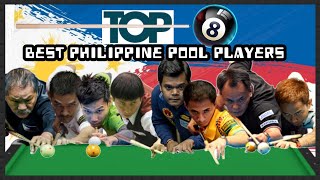 Top 8 - The Best Pool Players in the Philippines (Cue Masters) (Billiard) (Snooker)