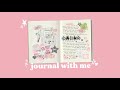 journal with me: a peaceful birthday weekend (no music, real time)