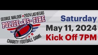 Local first responders to suit up this weekend for Las Vegas Police vs. Fire Charity Football Game