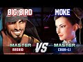 SF6 ▰ BIG BIRD (Rashid) vs MOKE (Chun-Li) ▰ High Level Gameplay