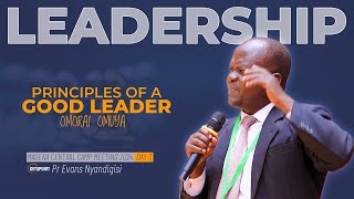 PASTOR NYANDIGISI ON LEADERSHIP || A GOOD LEADER SHOULD MOVE WITH THESE GROUP!