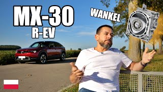 Mazda MX-30 R-EV - elektryk z silnikiem Wankla (PL) - test i jazda próbna