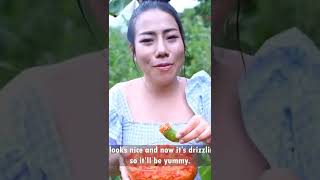 105 ចេកខ្ចី🍌 អំបិលម្ទេស🌶️