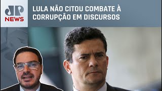 Sérgio Moro cobra combate à corrupção em discurso de Lula; Constantino comenta
