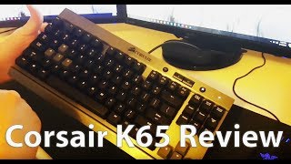 Corsair K65 Review - Arguably the best $100 mechanical keyboard.