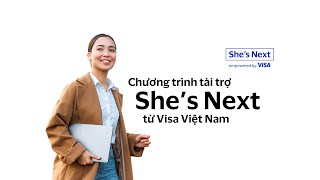 Visa Vietnam She's Next Grant Program - Winner Announcement: EQUO, Palmania JSC, Tubudd JSC