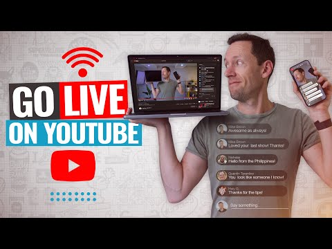 What do you need to broadcast on YouTube?