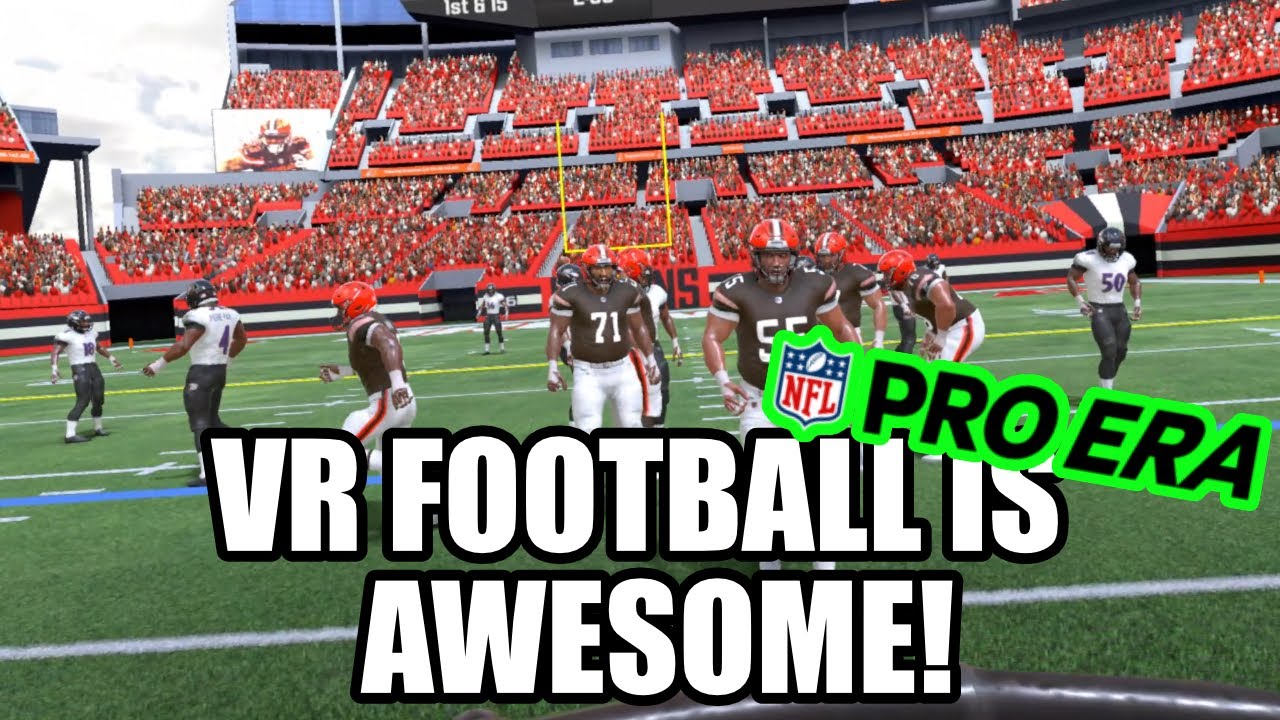 NFL PRO ERA Is A Great VR Football Game! - YouTube