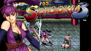 菜鳥玩法 Arcade 戰國傳承3 一道通關 / Sengoku 3 1CC