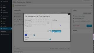 AGP Font Awesome Collection / How to create own shortcode