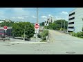 knoxville tennessee 4k downtown drive