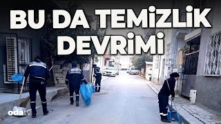 Bu da temizlik devrimi! Bornova’da geceden sabaha daha temiz sokaklar