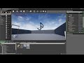 ue4 でロープ スイングを作成する unreal engine 4 chain チュートリアルのケーブル コンポーネントと物理学