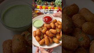 Crispy Sabudana Nuggets | Navratri Special Recipe #shorts #ytshorts #viral #trending  #navratri