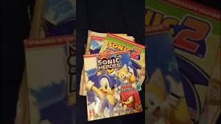 I got a bunch of Sonic guide books #shorts