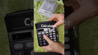 25 sen ja aku beli calculator ni. Murah kan. ?