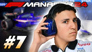 HADJAR n'a PAS LE TEMPS ! - Imola - F1 MANAGER 24 #7