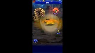 FFRK　モンクPT vs 凶+サンドウォーム