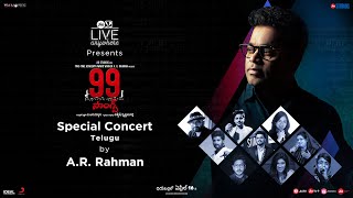99 Songs | Digital Concert - Telugu | A. R. Rahman, Ehan Bhat | In Cinemas April 16th, 2021