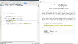 CS 161 7.1 Creating Arrays