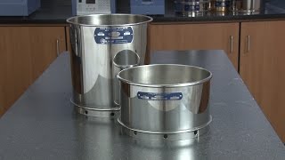 Gilson Stainless Steel Wet Wash Sieves