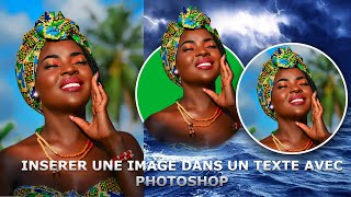 comment insérer une image dans une forme avec Photoshop