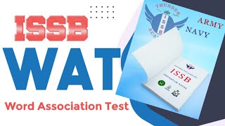 Word Association Test (WAT) in ISSB