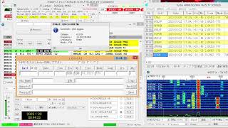 【アマチュア無線　FT8　18MHz】2023 01 23 09 42 53